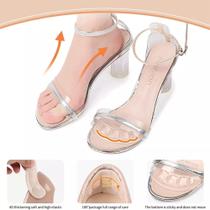 Palmilha Adesivas Gel de Silicone Antideslizante Para Sapatos de Salto Alto Sandálias