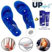 Palmilha Anatômica Neodímio Up Confort + Pomada Fisiopower