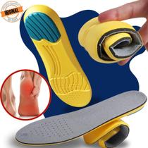 Palmilha Anti Impacto para Dor no Pé, Lesões e Fascite Plantar