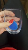 Palmilha Calcanheira Gel Silicone Esporão Par Adesivo