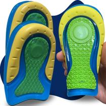 Palmilha de Calcanhar Para Tendinite Dores E Inchaço Nos Pes