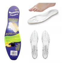 Palmilha de espuma com memória molde para os pés Palmilha de espuma com memória molde para os pés