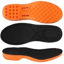 Palmilha em Gel Anatômica PU Confortável Anti-impacto.