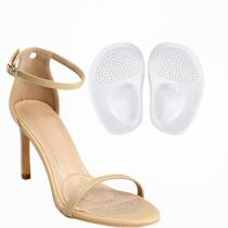 Palmilha Gel Silicone Anatômica Apoio Pé Salto Sapato