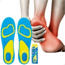 Palmilha Gel Silicone Anti Impacto Conforto Pé