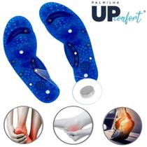 Palmilha Magnética Anatômica Anti Impacto Confortável Fascite Plantar Esporão 41/42