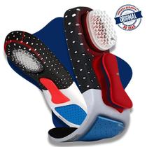 Palmilha Para Correção da Fascite Plantar E Esporão Com Calcanhar em Gel Anti Dor nos Pés Joelhos Coluna