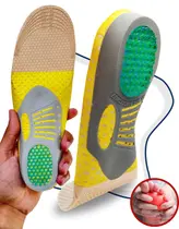 Palmilha Para Fascite Plantar e Esporão Com Calcanhar em Gel