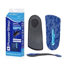 Palmilha PowerStep Pinnacle 3/4 azul/azul claro unissex Palmilha PowerStep Pinnacle 3/4 azul/azul claro unissex