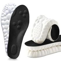 Palmilhas 4D Cloud Technology Super Soft Memory Foam Pretas