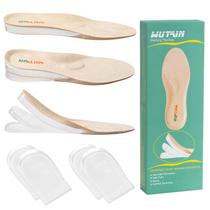 Palmilhas ajustáveis para aumento de altura WUTAIN para mulheres e homens Palmilhas ajustáveis para aumento de altura WUTAIN para mulheres e homens