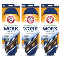 Palmilhas Arm & Hammer Work Memory Foam para homens e mulheres