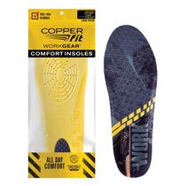 Palmilhas Copper Fit Work Gear Comfort, unissex, pretas Palmilhas Copper Fit Work Gear Comfort, unissex, pretas