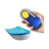 Palmilhas De Gel Para Homens Em Silicone Invisíveis Aumentadoras De Altura Antiderrapantes Com Palmilhas De Gel Para Homens Em Silicone Invisíveis Aumentadoras De Altura Antiderrapantes Com