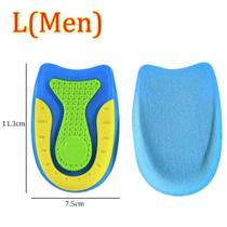 Palmilhas de Gel Silicone Calcanhar: Conforto, Antibacteriana, Alívio Dor, Unissex Palmilhas de Gel Silicone Calcanhar: Conforto, Antibacteriana, Alívio Dor, Unissex