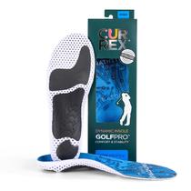 Palmilhas de golfe currex GolfPro Arch Support para homens e mulheres