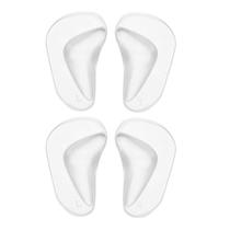 Palmilhas de silicone Arch Support, 2 pares para pés planos