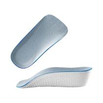 Palmilhas De Suporte Arqueado Elásticas E Macias Para Homens E Mulheres, Aumento De Altura De 1.5,