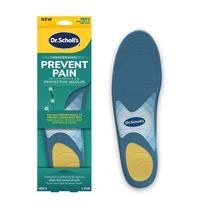 Palmilhas Dr. Scholl's Prevent Pain Protective Masculinas, tamanho 8-14 Palmilhas Dr. Scholl's Prevent Pain Protective Masculinas, tamanho 8-14