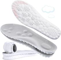 Palmilhas ENLOPQ 4D Cloud-Like Comfort Memory Foam cinza
