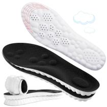 Palmilhas ENLOPQ 4D Cloud-Like Comfort Memory Foam para homens