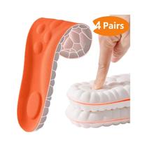 Palmilhas Esportivas De Látex Macias E De Alta Elasticidade, Ortopédicas, Respiráveis, Com