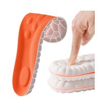 Palmilhas Esportivas Ortopédicas de Látex - Alta Elasticidade, Respirável e Desodorante