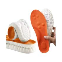 Palmilhas Esportivas Respiráveis Com Absorção De Impacto, Tecnologia 4D Cloud, Sola De PU, Almofada