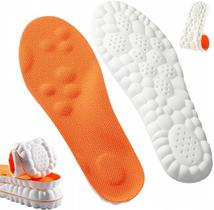 Palmilhas Giwytey 4D Cloud Memory Foam para homens e mulheres, laranja Palmilhas Giwytey 4D Cloud Memory Foam para homens e mulheres, laranja