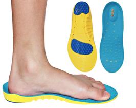Palmilhas KidSole Memory Foam Arch Support Kids, tamanho 2-6