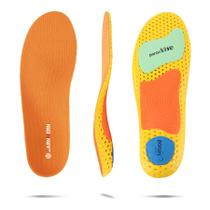 Palmilhas LARNMERN Sports Running Support, sapato ortopédico unissex