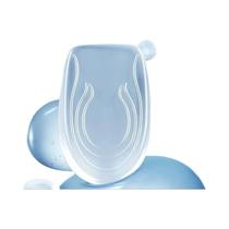 Palmilhas Masculinas Duplas Para Aumento De Altura Oculto, Almofada De Calcanhar De Silicone