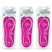 Palmilhas ortopédicas Comfort Zone Tri-Balance Gel para mulheres Palmilhas ortopédicas Comfort Zone Tri-Balance Gel para mulheres