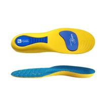 Palmilhas Ortopédicas De Silicone Com Absorção De Choque Para Calçados, Suporte De Arco De Alta