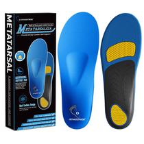 Palmilhas ortopédicas Orthostride com almofadas metatarsais para dor nos pés Palmilhas ortopédicas Orthostride com almofadas metatarsais para dor nos pés