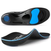 Palmilhas ortopédicas PCSsole High Arch Support Gel para pés planos