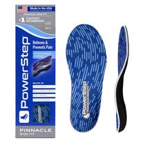 Palmilhas ortopédicas PowerStep Wide Fit para alívio da fascite plantar Palmilhas ortopédicas PowerStep Wide Fit para alívio da fascite plantar