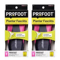 Palmilhas ortopédicas PROFOOT para mulheres com fascite plantar, 6-10, 2 pares Palmilhas ortopédicas PROFOOT para mulheres com fascite plantar, 6-10, 2 pares