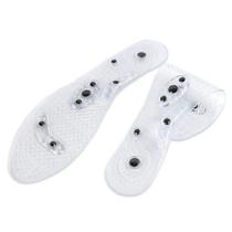 Palmilhas Ortopédicas Silicone Gel Massagem Magnética Thenar Protetoras de Calcanhar Sapato Conforto Alívio Dor Sking - LBSHOP