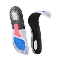 Palmilhas Ortopédicas Unissex De Silicone Em Gel Com Absorção De Impacto, Suporte De Arco E Massagem