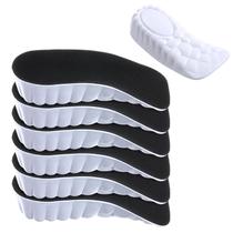 Palmilhas para aumento de altura Glitopper Orthopaedic, 3 pares, pretas