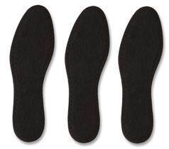 Palmilhas pedag Summer Terry Cotton Sockless 3 pares pretas Palmilhas pedag Summer Terry Cotton Sockless 3 pares pretas