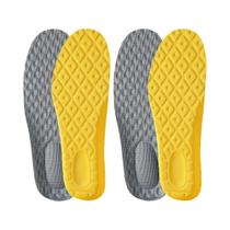 Palmilhas Respiráveis de Espuma de Memória - Unissex (4 Pares) - Para Esportes e Corrida