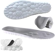 Palmilhas Sagry Cloud Ultra Comfort Ortopédicas Cinza Femininas/Masculinas