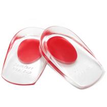 Palmilhas silicone gel ortopédica calcanhar esporão - 1 par