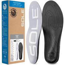 Palmilhas SOLE Active Thin Shoe Orthotic Arch Support, tamanho 10/12