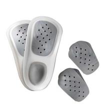 Palmilhas WalkFit para fascite plantar de platina para órteses para pés