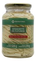 Palmito Em Fatia Spaghetti De Pupunha Peso Liq. 520g Members