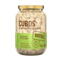 Palmito Pupunha em Cubos de Cultivo Sustentável Vateli 300g