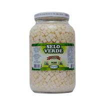 Palmito pupunha picado em conserva selo verde c/ 3,2 kg Palmito pupunha picado em conserva selo verde c/ 3,2 kg